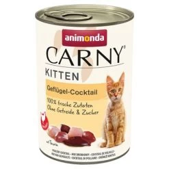 Animonda Carny Kitten 6 / 12 X 400 G -Perros Gatos Suministros Tienda 311403 pla carny kitten gefluegel coctail 400g hs 01 1