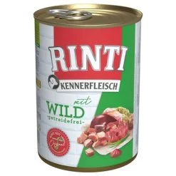 Pack Ahorro: Rinti Kennerfleisch 12 X 400 G -Perros Gatos Suministros Tienda 3134 pla bilder rinti kennerfleisch wild 400g hs 01 9