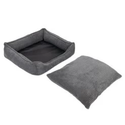Cama Modern Living Helena Para Perros -Perros Gatos Suministros Tienda 320397 hundebett helena grau fg 2220 4