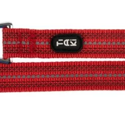 Correa Ajustable TIAKI Reflective Rubber Roja Para Perros -Perros Gatos Suministros Tienda 323007 reflective rubber 2m fg 1260 4