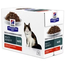 Hill's Prescription Diet W/d Con Pollo Sobres Para Gatos -Perros Gatos Suministros Tienda 333397 pla hills prescription dietwd huhn 85g hs 02 6
