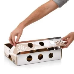 Canadian Cat Company MagicBox Juego De Inteligencia Para Gatos -Perros Gatos Suministros Tienda 346599 canadiancat company intelligenzspielzeug magicbox hs 07 5