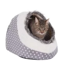 Cueva White Dots Para Mascotas -Perros Gatos Suministros Tienda 346777 kuschelhoehle white dots 10 07 2013 9