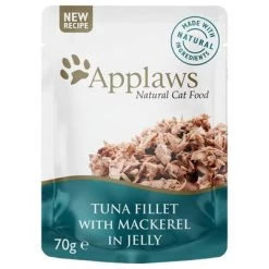 Pack Ahorro: Applaws En Gelatina 32 X 70 G -Perros Gatos Suministros Tienda 362008 pla applaws pouch thunfischmakrele 70g hs 01 3