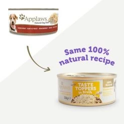 Applaws Taste Toppers Con Caldo Latas Para Perros 6 X 156 G -Perros Gatos Suministros Tienda 362097 applaws taste toppers bruehe huhn 6x156g hs 02 3