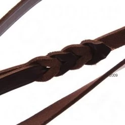 Correa De Cuero Marrón Con Gancho Trenzado Heim Para Perros -Perros Gatos Suministros Tienda 36563 2 detail 1