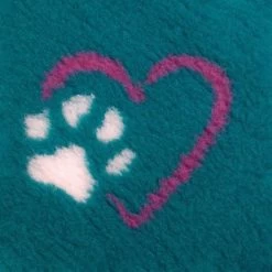 Vetbed® Teal Manta Para Mascotas 12 Vetbed® Teal Manta Para Mascotas -Perros Gatos Suministros Tienda 373197 373198 373105 petlife vetbed hundedecke teal hs2 7