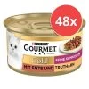 Gourmet Gold Fine Composition 48 X 85 G - Pack Ahorro -Perros Gatos Suministros Tienda 383234 gourmet gold feine komposition rind 85g hs 04 9