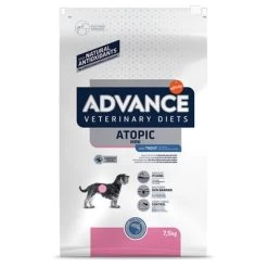 Advance Mini Atopic Veterinary Diets Con Trucha Pienso Para Perros -Perros Gatos Suministros Tienda 391100 pla advance veterinary diets atopicmini hs 01 8