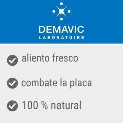 DEMAVIC Haleine Fraiche Higiene Dental -Perros Gatos Suministros Tienda 3 benefits template accesories 1000x1000 int 8 7