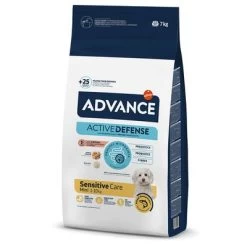 Advance Mini Sensitive Con Salmón Y Arroz -Perros Gatos Suministros Tienda 412901 pla advance mini sensitive hs 01 4