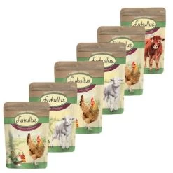 Lukullus Mediterráneo En Bolsitas 6 X 300 G -Perros Gatos Suministros Tienda 45955 pla lukullus pouch gemischtes paket 6 x 300 g 1 1