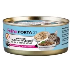 Feline Porta 21 Comida Para Gatos 6 X 156 G 21 Feline Porta 21 Comida Para Gatos 6 X 156 G -Perros Gatos Suministros Tienda 4709 pla felineporta21 tunabreitling 156g 5