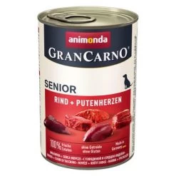 Animonda GranCarno Original Senior 6 X 400 G 5 Animonda GranCarno Original Senior 6 X 400 G -Perros Gatos Suministros Tienda 51318 pla animonda grancarno senior rinduputenherzen 400g 2