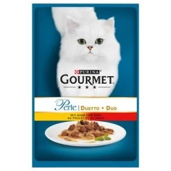 Gourmet Perle En Sobres 24 / 26 X 85 G -Perros Gatos Suministros Tienda 55984 pla nestle gourment huhnrind 85g 6
