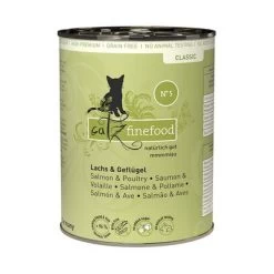 Catz Finefood En Latas 6 X 400 G -Perros Gatos Suministros Tienda 57362 pla petsnature catzfinefood lachsgefluegel 6x400g hs 01 4