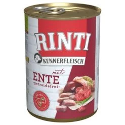 Pack Ahorro: Rinti Kennerfleisch 12 X 400 G -Perros Gatos Suministros Tienda 59045 pla bilder rinti kennerfleisch ente 400g hs 01 9