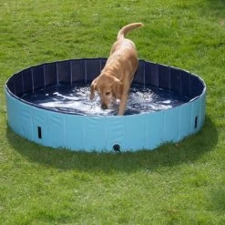 Piscina Para Perros Keep Cool 40 Piscina Para Perros Keep Cool -Perros Gatos Suministros Tienda 60405 dog pool mit hund 02 0