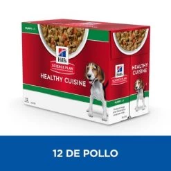 Hill's Science Plan Hill’s Puppy Medium & Large Healthy Cuisine Con Pollo Para Perros 18 Hill's Science Plan Hill’s Puppy Medium & Large Healthy Cuisine Con Pollo Para Perros -Perros Gatos Suministros Tienda 606601 12 1 4
