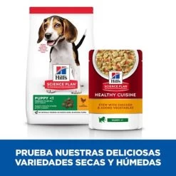 Hill's Science Plan Hill’s Puppy Medium & Large Healthy Cuisine Con Pollo Para Perros 19 Hill's Science Plan Hill’s Puppy Medium & Large Healthy Cuisine Con Pollo Para Perros -Perros Gatos Suministros Tienda 606601 7 1