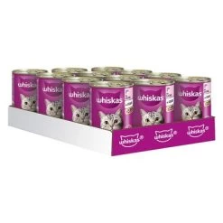 Whiskas 1+ Años En Lata 24 X 400 G 21 Whiskas 1+ Años En Lata 24 X 400 G -Perros Gatos Suministros Tienda 64738 pla whiskas 1plus lachs 12x400g hs 01 9