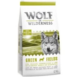 Perros Gatos Suministros Tienda -Perros Gatos Suministros Tienda 65218 pla wolf of wilderness trockenfutter green fields 12kg 4