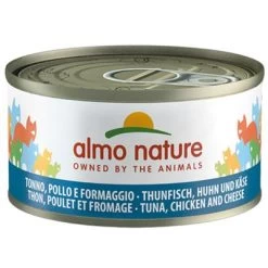 Pack Ahorro Almo Nature HFC Natural 24 X 70 G -Perros Gatos Suministros Tienda 69356 pla almonature thunfischhuhnkaese 2