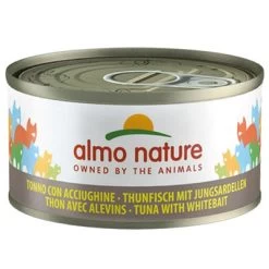 Almo Nature Con Pescado 12 X 70 G - Pack Ahorro -Perros Gatos Suministros Tienda 69356 pla almonature thunfischjungsardellen 5