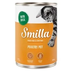 Smilla Tierna Ave 6 X 400 G -Perros Gatos Suministros Tienda 71144 pla jubil um smilla poulrypot duck 400g 5