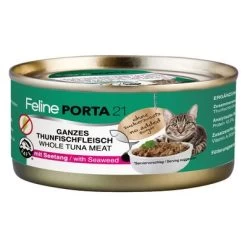 Feline Porta 21 Comida Para Gatos 6 X 156 G 19 Feline Porta 21 Comida Para Gatos 6 X 156 G -Perros Gatos Suministros Tienda 7169 pla felineporta21 tunaseetang 156g 1