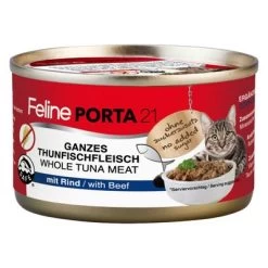 Feline Porta 21 Comida Para Gatos 6 X 90 G -Perros Gatos Suministros Tienda 7180 pla felineporta21 tunarind 90g 3