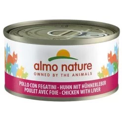 Almo Nature HFC Natural 6 X 70 G 40 Almo Nature HFC Natural 6 X 70 G -Perros Gatos Suministros Tienda 72677 pla almonature huhn mit huhnleber 5 1