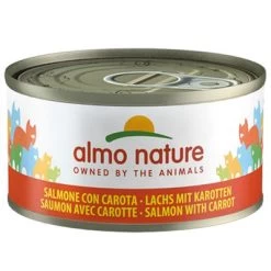 Almo Nature Con Pescado 12 X 70 G - Pack Ahorro -Perros Gatos Suministros Tienda 72696 pla almonature lachsmitkarotten 3 1