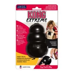 KONG Extreme Juguete Negro Para Perros -Perros Gatos Suministros Tienda 74319 pla kongextremeschwarz hs 11 2