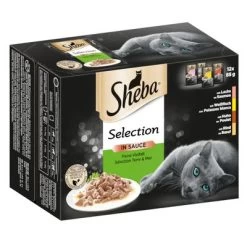 Sheba 48 X 85 G En Sobres Multireceta -Perros Gatos Suministros Tienda 74934 pla sheba selection feine vielfalt 85g 8