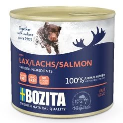 Bozita Paté Lata 6 X 625 G -Perros Gatos Suministros Tienda 77407 pla bozita pate lachs 625g 6