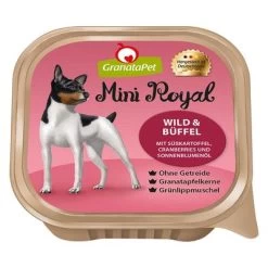 GranataPet Mini Royal 6 X 150 G Comida Húmeda Para Perros -Perros Gatos Suministros Tienda 78047 granatapet miniroyal wildbueffel 4