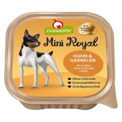 GranataPet Mini Royal 6 X 150 G Comida Húmeda Para Perros -Perros Gatos Suministros Tienda 78132 pla granatapet miniroyal huhngarnelen 7