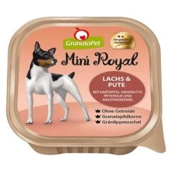 GranataPet Mini Royal 6 X 150 G Comida Húmeda Para Perros -Perros Gatos Suministros Tienda 78132 pla granatapet miniroyal lachspute 2