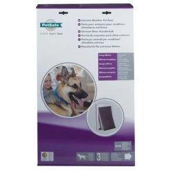 Puerta Extreme Weather Para Mascotas De Petsafe -Perros Gatos Suministros Tienda 78351 pla petsafe hundeklappe extremeweather 3