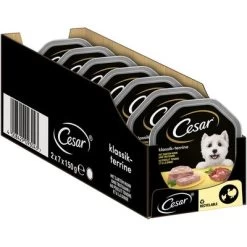Cesar En Tarrinas 56 X 150 G -Perros Gatos Suministros Tienda 78459 mars cesar klassiker huhn truthahn hs 02 4