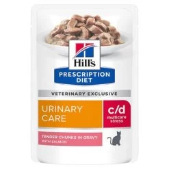 Hill's C/d Prescription Diet Urinary Stress Sobres Comida Húmeda Para Gatos 17 Hill's C/d Prescription Diet Urinary Stress Sobres Comida Húmeda Para Gatos -Perros Gatos Suministros Tienda 79026 pla hills prescriptiondiet cd urinarystress salmon hs 01 5