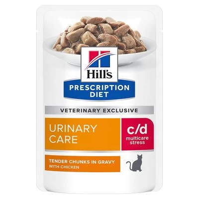 Hill's C/d Prescription Diet Urinary Stress Sobres Comida Húmeda Para Gatos 5 Hill's C/d Prescription Diet Urinary Stress Sobres Comida Húmeda Para Gatos - Imagen 3