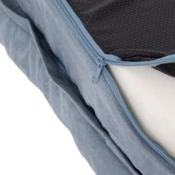 Cama Ortopédica Memory Ovalada Gris -Perros Gatos Suministros Tienda 79217 memory oval grau fg 6562 9