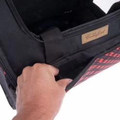 Bolso De Transporte A Cuadros Para Mascotas -Perros Gatos Suministros Tienda 79331 tragetasche karo fg 7439 0