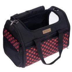 Bolso De Transporte A Cuadros Para Mascotas -Perros Gatos Suministros Tienda 79331 tragetasche karo fg 7441 2