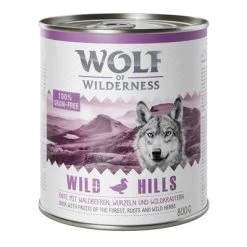 Pack Mixto De Prueba Wolf Of Wilderness -Perros Gatos Suministros Tienda 800g wild hills rework 1