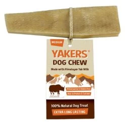 YAKERS Dog Chew Snacks De Leche Para Perros -Perros Gatos Suministros Tienda 80474 pla kennelpak yakers medium chew 0