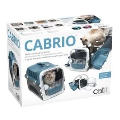 Transportín Catit Cabrio Para Mascotas -Perros Gatos Suministros Tienda 82082 hagen catit brio blue grey anwendung hs 04 5