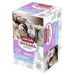 Animonda Integra Protect Adult Diabetes 6 X 100 G Para Gatos -Perros Gatos Suministros Tienda 82725 pla animond integra protect adult diabetes schale lachs 6x100g hs 01 4